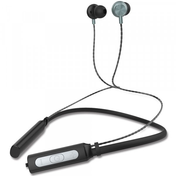 Wholesale Sports Over the Neck Portable Wireless Bluetooth Stereo Headset A6 (Space Gray)